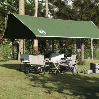 vidaXL Tarp Grün 500x294 cm Wasserdicht