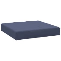 vidaXL Palettenkissen Marineblau 60x60x10 cm Oxford-Gewebe