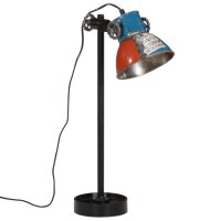 vidaXL Schreibtischlampe 25 W Mehrfarbig 15x15x55 cm E27