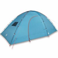 vidaXL Campingzelt 8 Personen Blau Wasserdicht