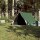 vidaXL Camping-Keilzelt 2 Personen Gr&uuml;n Wasserdicht