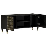 vidaXL TV-Schrank 105x33x46 cm Massivholz Mango