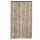 vidaXL Fliegenvorhang Beige und Braun 118x220 cm Chenille