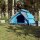vidaXL Kuppel-Campingzelt 5 Personen Blau Quick Release