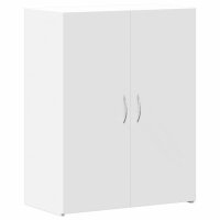 vidaXL Aktenschrank Weiß 60x32x77,5 cm Holzwerkstoff