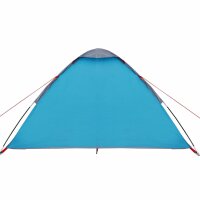 vidaXL Kuppel-Campingzelt 4 Personen Blau Wasserdicht