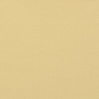 vidaXL Sonnensegel Sandfarbe 3,5x2 m 100% Polyester Oxford