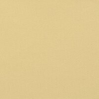 vidaXL Sonnensegel Sandfarbe 5x3,5 m 100% Polyester Oxford