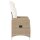 vidaXL Gartensessel mit Kissen 2 Stk. Verstellbar Beige Poly Rattan