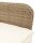 vidaXL Gartensessel mit Kissen 2 Stk. Verstellbar Beige Poly Rattan