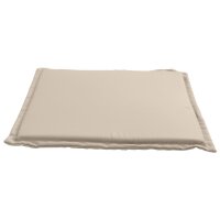 vidaXL Garten-Sitzkissen 2 Stk. Taupe 45x45x2 cm Quadratisch