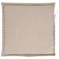 vidaXL Garten-Sitzkissen 2 Stk. Taupe 45x45x2 cm Quadratisch