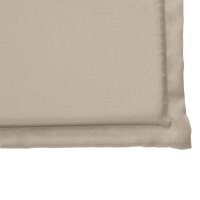 vidaXL Garten-Sitzkissen 2 Stk. Taupe 45x45x2 cm Quadratisch