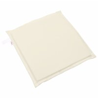 vidaXL Garten-Sitzkissen 4 Stk. Creme 45x45x2 cm Quadratisch