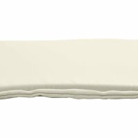 vidaXL Garten-Sitzkissen 4 Stk. Creme 45x45x2 cm Quadratisch