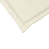 vidaXL Garten-Sitzkissen 4 Stk. Creme 45x45x2 cm Quadratisch