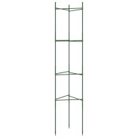 vidaXL Tomatenk&auml;fig 2 Stk. 154 cm Stahl und PP