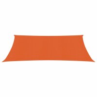 vidaXL Sonnensegel 160 g/m² Rechteckig Orange 5x7 m...