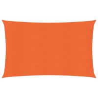 vidaXL Sonnensegel 160 g/m² Rechteckig Orange 3x5 m...