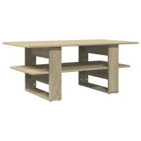 vidaXL Couchtisch Sonoma-Eiche 102x55x42 cm Holzwerkstoff