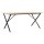 vidaXL Esstisch X-Gestell 180x90x75 cm Massivholz Kiefer und Gusseisen