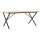 vidaXL Esstisch X-Gestell 180x90x75,5 cm Massivholz Kiefer &amp; Gusseisen