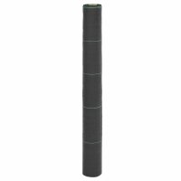 vidaXL Unkrautvlies Schwarz 1x10 m PP