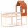 vidaXL Dach f&uuml;r Kinderbett Wachsbraun 60x99x139,5 cm Massivholz Kiefer