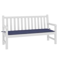 vidaXL Gartenbank-Auflage Marineblau 150x50x3 cm Oxford-Gewebe