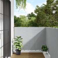 vidaXL Garten-Sichtschutz Grau 700x120 cm PVC