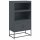 vidaXL Highboard Anthrazit 68,5x38,5x123,5 cm Stahl