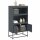 vidaXL Highboard Anthrazit 68,5x38,5x123,5 cm Stahl