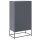 vidaXL Highboard Anthrazit 68,5x38,5x123,5 cm Stahl