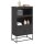 vidaXL Highboard Schwarz 68,5x38,5x123,5 cm Stahl