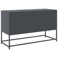 vidaXL Highboard Olivgr&uuml;n 36x39x123 cm Stahl