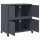 vidaXL Sideboard Anthrazit 68,5x39x72 cm Kaltgewalzter Stahl