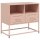 vidaXL TV-Schrank Rosa 68x39x60,5 cm Stahl