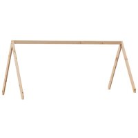 vidaXL Dach für Kinderbett 209x85,5x88 cm Massivholz...