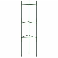 vidaXL Tomatenk&auml;fige 8 Stk. 116 cm Stahl und PP