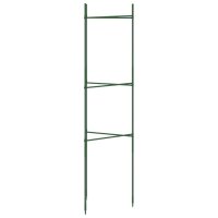 vidaXL Tomatenk&auml;fige 6 Stk. 116 cm Stahl und PP