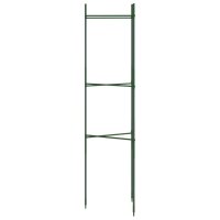 vidaXL Tomatenk&auml;fige 6 Stk. 116 cm Stahl und PP