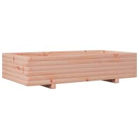 vidaXL Pflanzkübel 110x60x26,5 cm Massivholz Douglasie