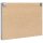 vidaXL Vitrinenschrank Grau Sonoma 100x8,5x75 cm Holzwerkstoff