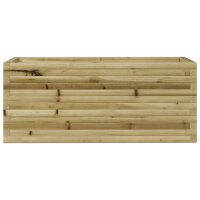 vidaXL Pflanzk&uuml;bel 110x40x45,5 cm Kiefernholz Impr&auml;gniert