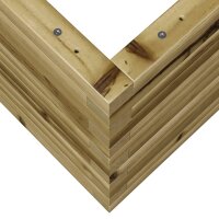 vidaXL Pflanzk&uuml;bel 110x40x45,5 cm Kiefernholz Impr&auml;gniert