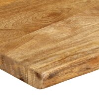 vidaXL Tischplatte mit Baumkante 110x40x3,8 cm Massivholz Mango