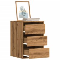 vidaXL Kommode Artisan-Eiche 40x41x58 cm Holzwerkstoff