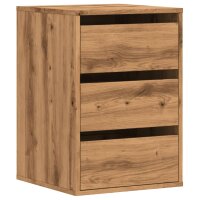 vidaXL Kommode Artisan-Eiche 40x41x58 cm Holzwerkstoff