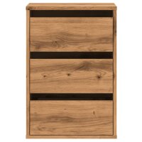 vidaXL Kommode Artisan-Eiche 40x41x58 cm Holzwerkstoff