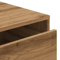 vidaXL Kommode Artisan-Eiche 40x41x58 cm Holzwerkstoff